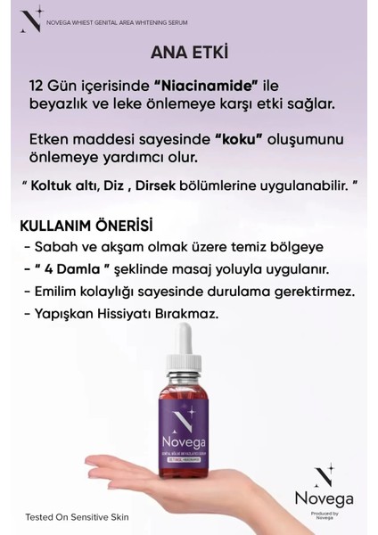 Whiest Genital Bölge Leke Karşıtı Serum