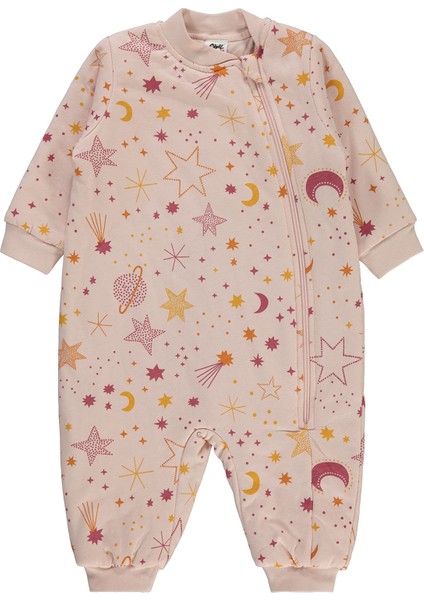 Kız Bebek Uyku Tulumu 12-18 Ay Pudra