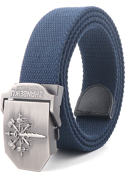 Erkek Kanvas Metal Otomatik Toka Kemer (Yurt Dışından)