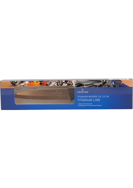 Dexter Crofton Titanyum Bronz Renk Bıçak 23 cm