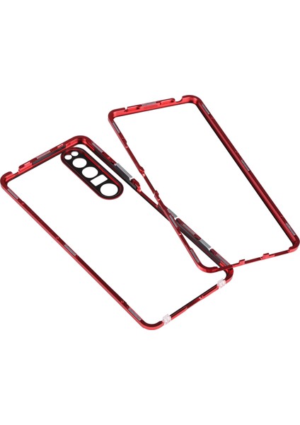 Sony Xperia Için Hd Manyetik Telefon Kılıfı - Kırmızı (Yurt Dışından) modelleri