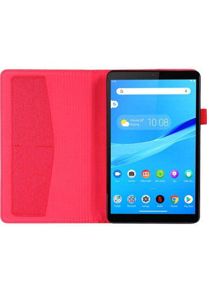 Lenovo M8 4th Gen Için Deri Tablet Kılıfı - Çok Renkli (Yurt Dışından)