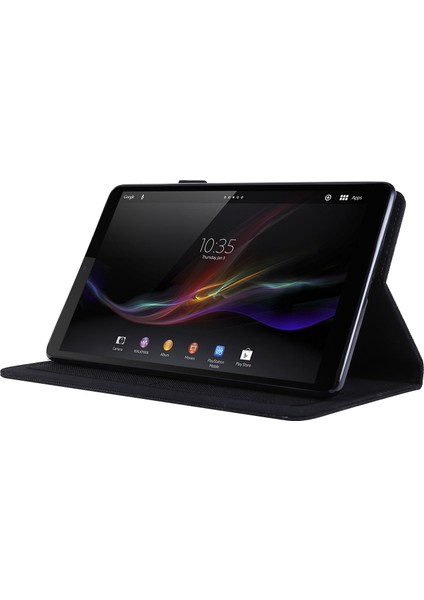 Lenovo M8 4th Gen Için Deri Tablet Kılıfı - Siyah (Yurt Dışından) indirimleri
