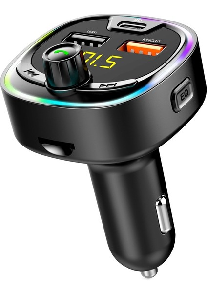 BT08D Fm Verici Hands- Araç Kiti Mp3 Audio Player - Siyah (Yurt Dışından) fiyatları