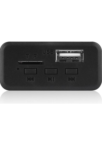 Bluetooth ile Araba 12V Audio Mp3 Çalar Kod Çözücü Kartı - Siyah (Yurt Dışından)