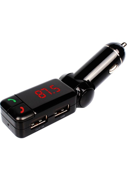 Bc-06 Bluetooth Araba Mp3 Çalar - Siyah (Yurt Dışından)