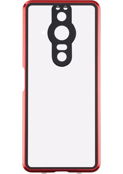 Sony Xperia Pro-I Için Sony Xperia Pro-I Için Hd Manyetik Telefon Kılıfı - Kırmızı (Yurt Dışından) fiyatları