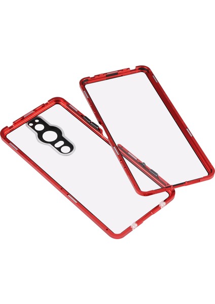 Sony Xperia Pro-I Için Sony Xperia Pro-I Için Hd Manyetik Telefon Kılıfı - Kırmızı (Yurt Dışından) modelleri