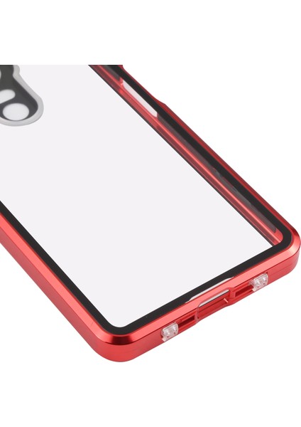 Sony Xperia Pro-I Için Sony Xperia Pro-I Için Hd Manyetik Telefon Kılıfı - Kırmızı (Yurt Dışından) fırsatları