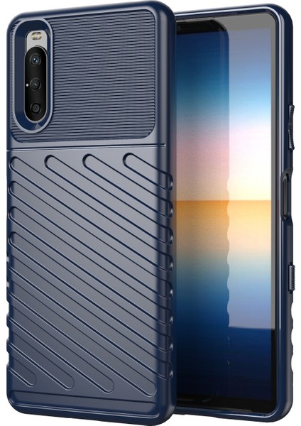 Sony Xperia 10 Iıı Için Koruyucu Durum - Mavi (Yurt Dışından)