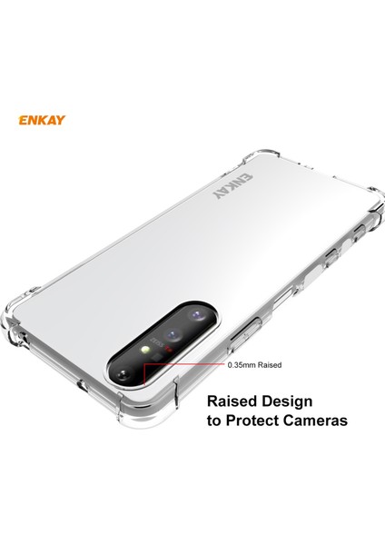 适用于 Sony Xperia 5 Iı Tpu Case + Sony Xperia Için Cam Film 5 Iı - Çok Renkli (Yurt Dışından)