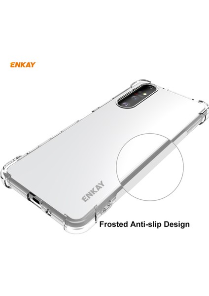 适用于 Sony Xperia 5 Iı Tpu Case + Sony Xperia Için Cam Film 5 Iı - Çok Renkli (Yurt Dışından)