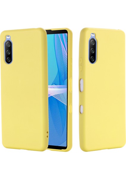Sony Xperia 10 Iıı Için Silikon Şok Geçirmez Kasa - Sarı (Yurt Dışından) fiyatları