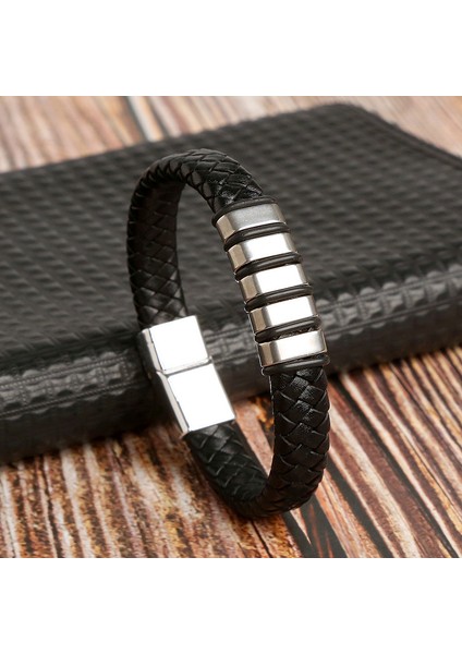 Erkek Titanyum Çelik Bileklik (Yurt Dışından)