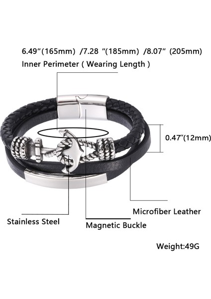 Erkek Çok Katmanlı Örgü Bileklik (Yurt Dışından) modelleri