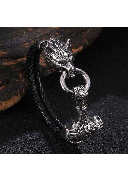 Mıknatıs Tokalı Çelik Erkek Bileklik (Yurt Dışından) fiyatları