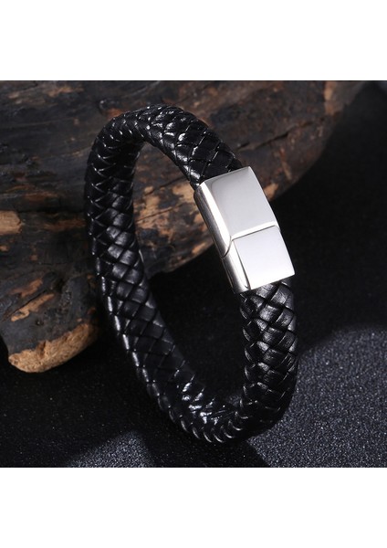 Erkek Deri Bileklik (Yurt Dışından)