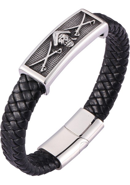 Titanyum Çelik Erkek Bileklik (Yurt Dışından)