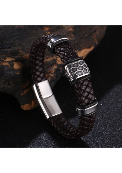 Erkek Deri Bileklik (Yurt Dışından)