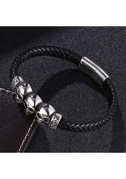 Erkek Örgü Titanyum Bileklik (Yurt Dışından) modelleri