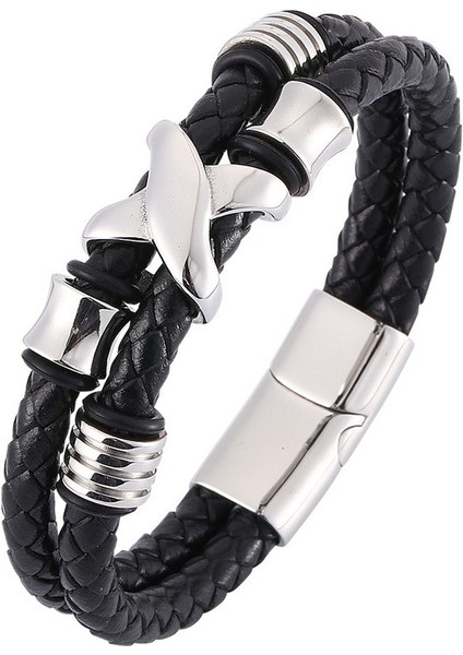 Titanyum Çelik Erkek Bileklik (Yurt Dışından)