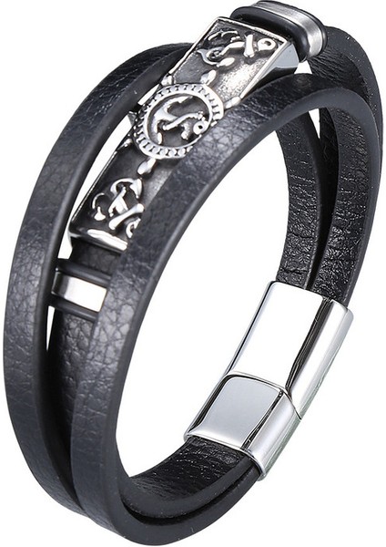 Çelik Erkek Bileklik (Yurt Dışından)