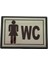 İşaretleme İçin Küçük Boy Bay-Bayan Wc Yönlendirme Tabelası 10 x 7 cm 4