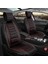 Fresh Start Ford Focus 3 Uyumlu Lüx Deri Oto Koltuk Kılıfı Ön Arka Takım Antalya Serisi Siyah Kırmızı 2