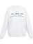 Beyaz Weeknd Oversize Sweatshirt 2