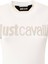 Just Cavalli Bisiklet Yaka Baskılı Beyaz Kadın T-Shirt 74PBHE02 3