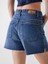 Kadın Deana Yüksek Bel Jean Şort 5