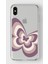 Apple iPhone Xs Max Uyumlu Kelebek Tasarımlı Şeffaf Kılıf 1