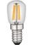 E14 LED FİLAMANLI RUSTIK AMPUL C7 Şeffaf Cam 2W 2700k Gün Işığı ERD-69 1