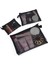 Fermuarlı File Çantalar, 3'lü Paket S/m/l , Beauty Makeup Cosmetic Black (Yurt Dışından ) 2