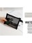Fermuarlı File Çantalar, 3'lü Paket S/m/l , Beauty Makeup Cosmetic Black (Yurt Dışından ) 5