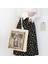 Vintage Canvas Tote Katlanabilir Bakkal Pazarı Yağlıboya Kanvas Çanta (Yurt Dışından) 2