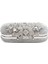 Unique Toka Gümüş Diamante Kristal Elmas Gece Clutch Çanta (Yurt Dışından) 5