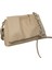 Pu Doku Fransız Kıvrımlı Koltuk Altı Kadın Bulut Clutch(Haki) Çanta (Yurt Dışından) 1