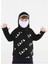 Ninja Casa Baskılı Siyah Sweatshirt 1