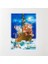 Yılbaşı Hediyeleri-Kartpostal Serisi N003 Noel Baba Gemide Hediye Kartpostal 1