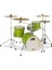 PDP Drums New Yorker 4-Parça Akustik Davul (Electric Green Sparkle) 1