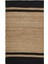 Echo ECH07 Natural Black El Dokuma Doğal Hasır Jüt Halı Kilim 1