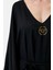 Logolu Belden Bağlamalı Regular Fit Kimono Kadın Kaftan DMPPK0299 4