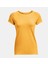 Kadın Heatgear® Armour Kısa Kollu Sarı Tshirt 4