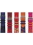 Apple Watch 2/3/4/5/6/7/8/se/nike 38MM 40MM 41MM Hasır Kordon Tasarım (Krd-51) 3