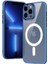 Apple Apple iPhone 14 Pro Max Kılıf Kamera Çıkıntılı Şarj Destekli Renkli Hassas Butonlu Kapak (Krom-Mag) 3