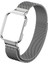 Xiaomi Redmi Watch (Mi Watch Lite) Mıknatıslı Metal Kordon Örgülü Tasarım (Krd-58) 4
