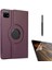 Casestreet Xiaomi Mi Pad 6 Pro Kılıf Kapaklı Standlı 360 Dönebilen Koruma DN22 + Nano + Kalem Mor 1