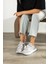 Cheyanne Kadın Sneakers Çift Bağcıklı Spor Ayakkabı Gri 3