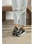 Cheyanne Kadın Sneakers Çift Bağcıklı Spor Ayakkabı Siyah/yeşil 3